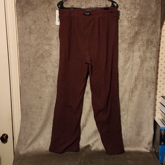 Calvin Klein Performance Ribbed Track Pants - Picture 3 of 3